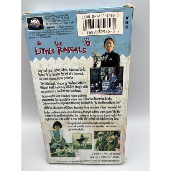 THE LITTLE RASCALS VHS - Picture 4 of 5